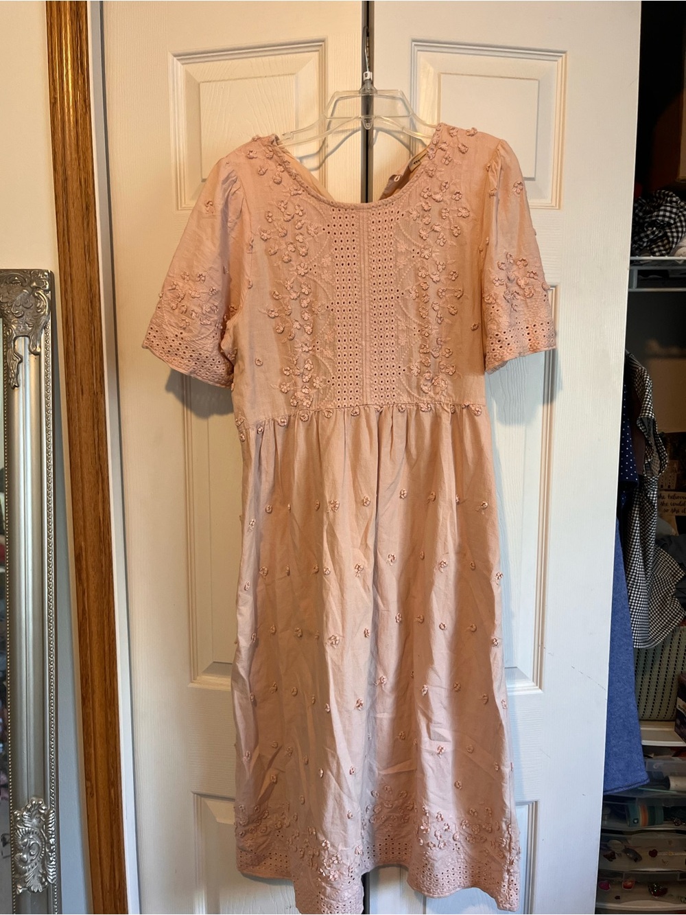 Light pink dress
